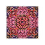 Multicolor paisley, scarf print design