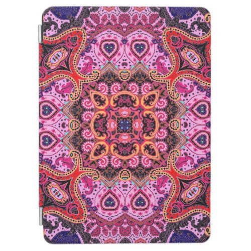 Multicolor paisley scarf print design iPad air cover