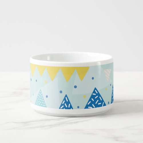 Multicolor Party Fun Seamless Pattern Bowl