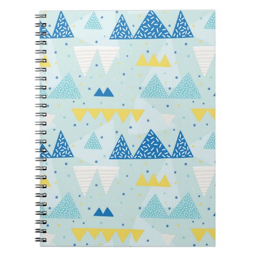 Multicolor Party Fun Seamless Pattern Notebook