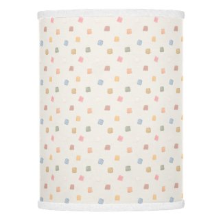Multicolor Pastel Shapes Young Rooms Lamp Shade