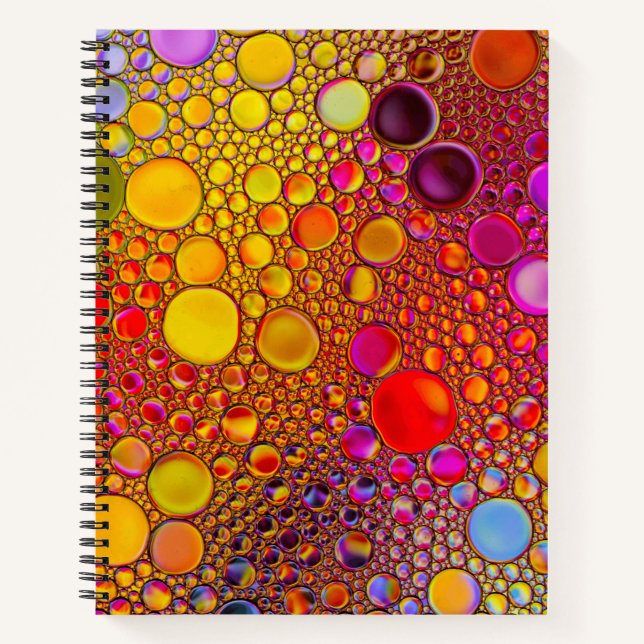 Multicolor Pattern Notebook (Front)
