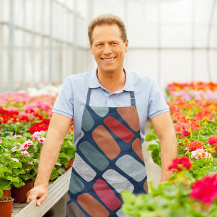 Multicolor Pebbles Apron