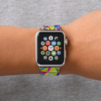 Multicolor Prismatic Triangular Colorful Apple Watch Band