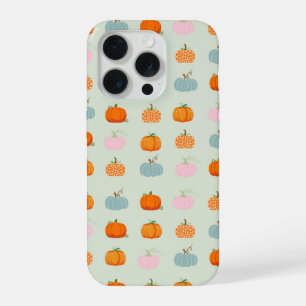 Multicolor Pumpkins Pattern iPhone 15 Pro Case