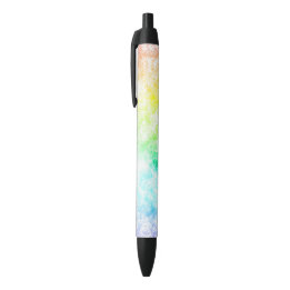 Multicolor Rainbow Clouds Customize or Stay Cloudy Pen