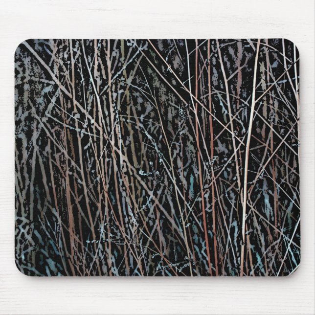 Multicolor Reeds at Twilight Mouse Pad (Front)