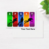 Multicolor Scuba Diving Emblem (Desk)