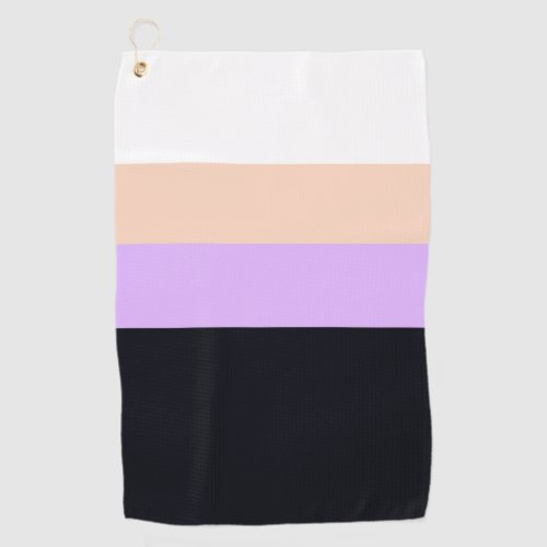Multicolor Stripe Collection 12 Golf Towel