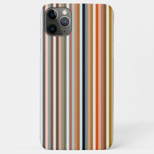 Multicolor Striped Pattern iPhone Case