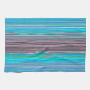 Multicolor Striped Pattern Towel