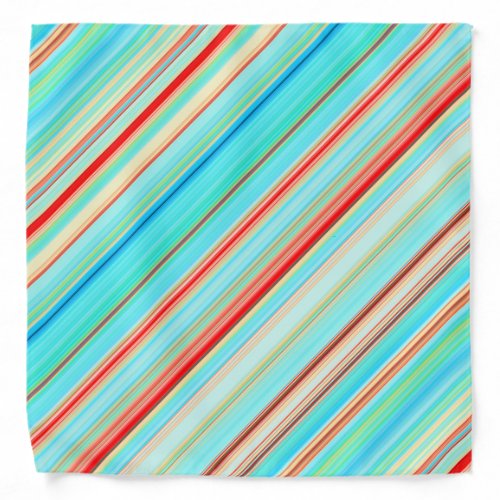 Multicolor Stripes Bandana