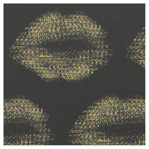 Multicolor Stylish Lips #36 Fabric