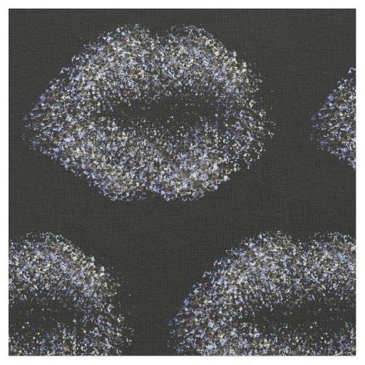 Multicolor Stylish Lips #37 Fabric