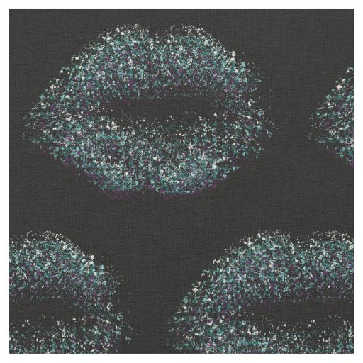 Multicolor Stylish Lips #38 Fabric