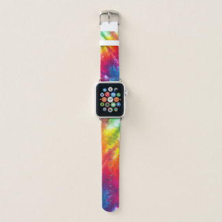 Multicolor Tie-Dye Apple Watch Band