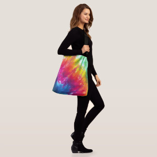 Multicolor Tie-Dye Crossbody Bag