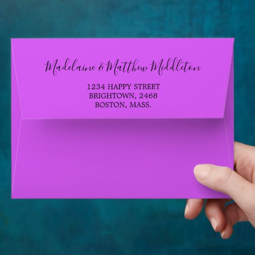  Multicolor Tie Dye Elegant Wedding Envelope