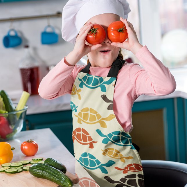 Multicolor Tortoise  Apron (apron)