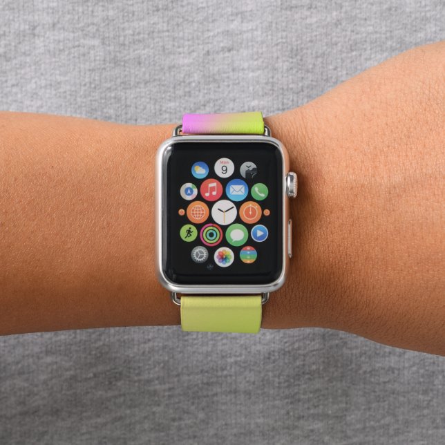   Multicolor Trendy  Apple Watch Band (In Situ)