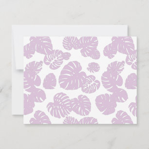 Multicolor Tropical Leaves 10 Note Card