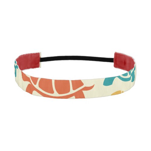 Multicolor Turtle Athletic Headband