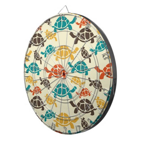 Multicolor Turtle Dart Board