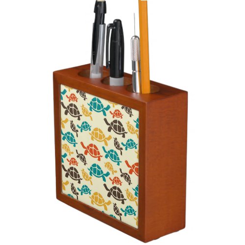 Multicolor Turtle Desk Organizer