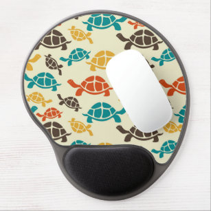 Multicolor Turtle Gel Mouse Pad