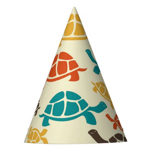 Multicolor Turtle Party Hat