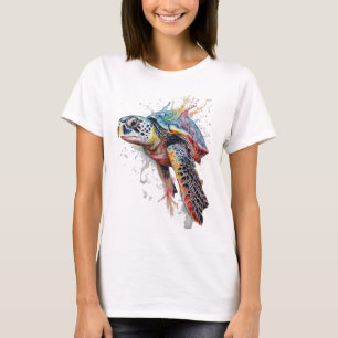 Multicolor turtle T-Shirt