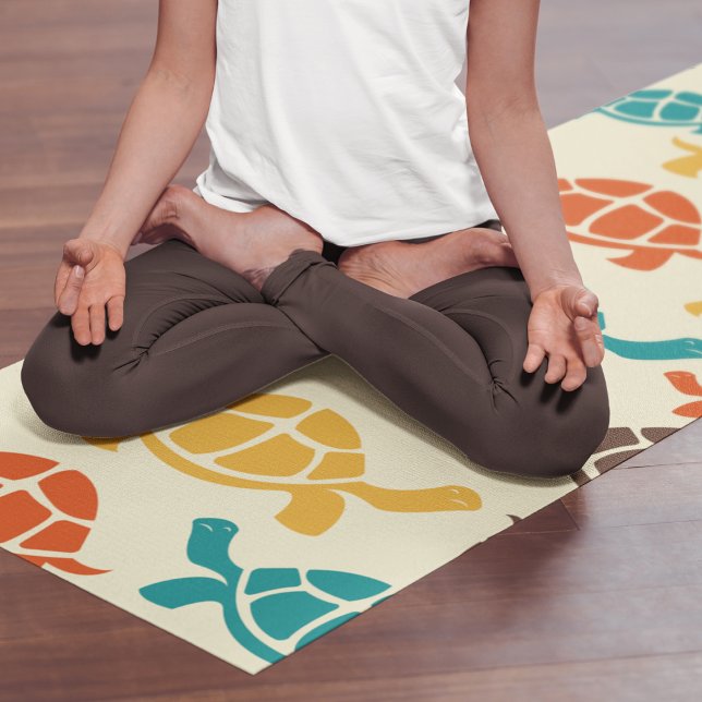 Multicolor Turtle Yoga Mat (Creator Uploaded)