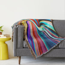 Multicolor vibrant spirals and swirl