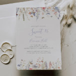 Multicolor Wildflower Sweet 16 Birthday Party Invitation<br><div class="desc">This multicolor wildflower sweet 16 birthday party invitation is perfect for a rustic birthday. The design features watercolor pink,  blush,  purple,  red,  burgundy,  yellow,  white flowers and butterflies with greenery neatly bunched in elegant floral bouquets.</div>