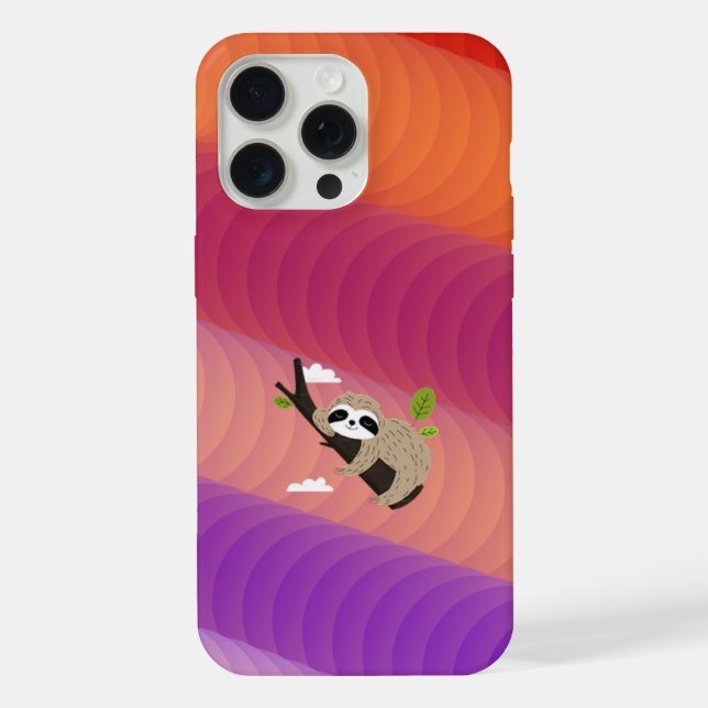 multicolor with img iphone case (Back)