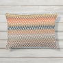 Multicolor Zigzag Pattern Outdoor Pillow