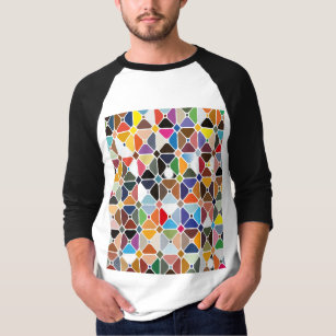 Multicolore geometric patterns with octagon shapes T-Shirt