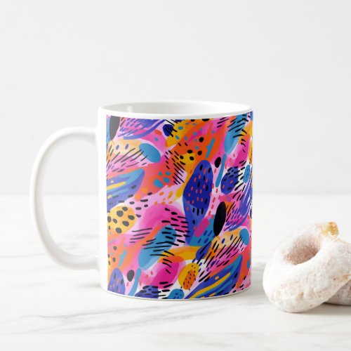 Multicolored Absract Design  Coffee Mug