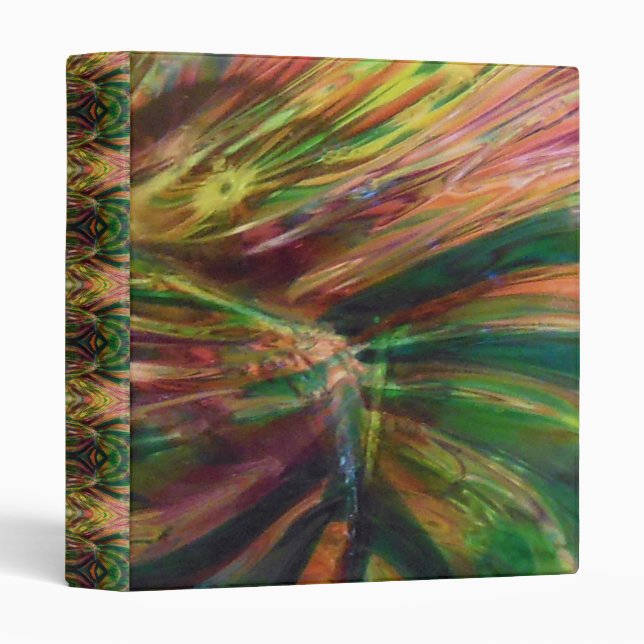 Multicolored Abstract Binder (Front/Spine)