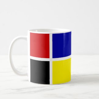 Multicolored Abstract Geometric Shape