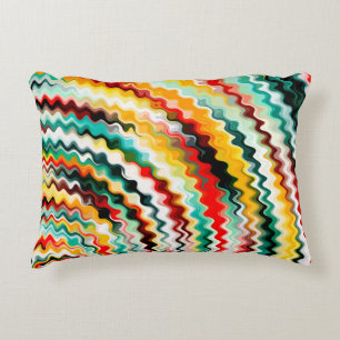 Multicolored Accent Pillow