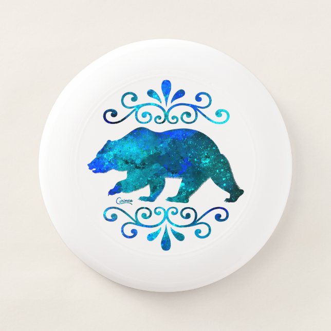 Multicolored Bear - Frisbee (Front)