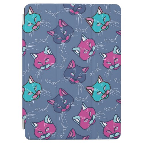 multicolored cats  iPad air cover