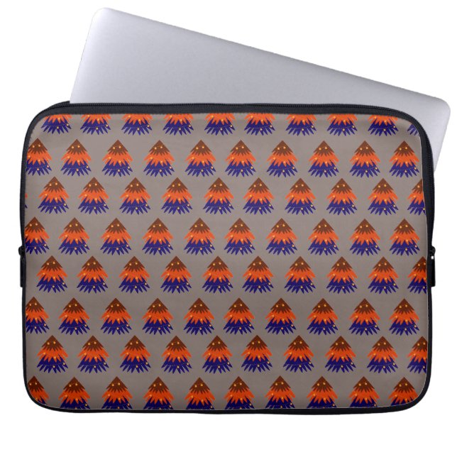 Multicolored Christmas Tree - Laptop Sleeve (Front)
