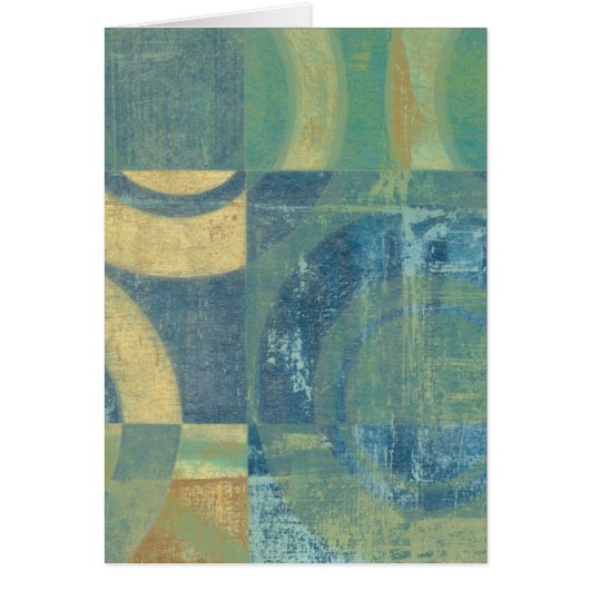 Multicolored Circles & Panels Cards (Front)