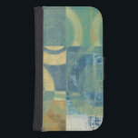 Multicolored Circles & Panels Samsung S4 Wallet Case<br><div class="desc">Vision Studio created this work showcasing multicolored circles within multicolored panels. A busy piece,  the warmth of the palate keeps your eye from wandering away. Order yours today!</div>