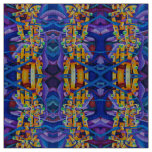 Multicolored Contemporary Playful Geometric Fabric