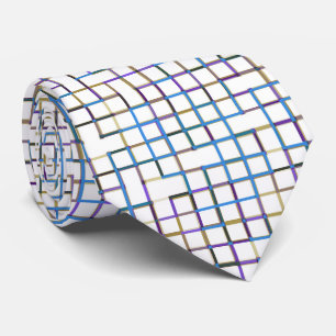 Multicolored - Cool Casual Irregular Pattern Neck Tie
