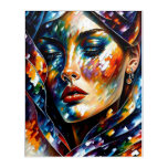 Multicolored Cover Girl Acrylic Print