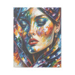 Multicolored Cover Girl Gallery Wrap